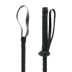 Darkness - Fouet Bdsm Fétichiste En Cuir 60Cm